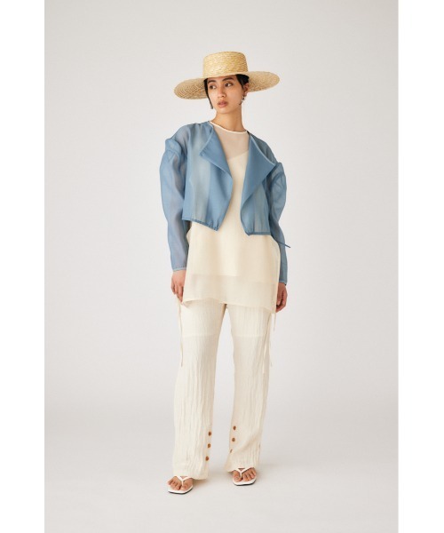 M_（エムアンダーバー）の「【M_】WRINKLE パンツ（その他パンツ・レディース・アイボリー/ブラック/ネイビー・1/2）」の14枚目の写真