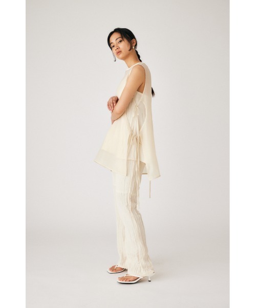 M_（エムアンダーバー）の「【M_】WRINKLE パンツ（その他パンツ・レディース・アイボリー/ブラック/ネイビー・1/2）」の16枚目の写真