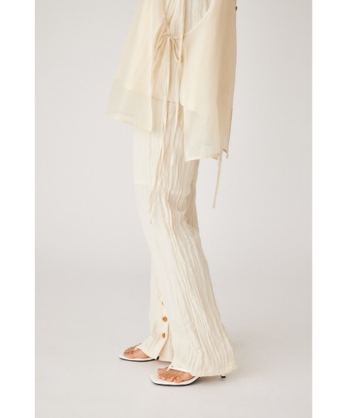 M_（エムアンダーバー）の「【M_】WRINKLE パンツ（その他パンツ・レディース・アイボリー/ブラック/ネイビー・1/2）」の19枚目の写真