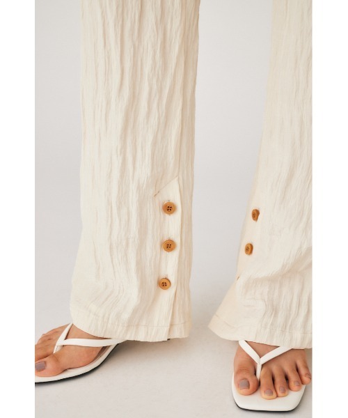 M_（エムアンダーバー）の「【M_】WRINKLE パンツ（その他パンツ・レディース・アイボリー/ブラック/ネイビー・1/2）」の21枚目の写真