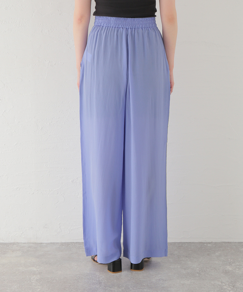 mii(ミー)の「【Mii / ミイ】SILK HAND EMBROIDERED PT:パンツ(その他パンツ・レディース・サックスブルー・SMALL)」の6枚目の写真