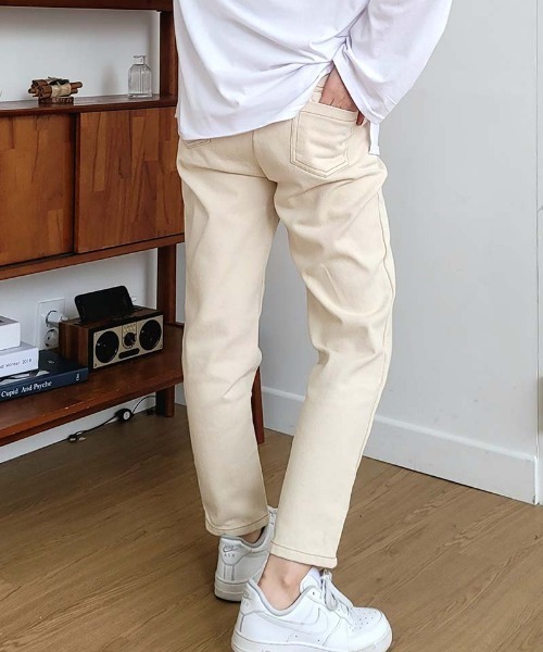 CHOCOA(チョコア)の「マタニティコットンストレートパンツ(その他パンツ・レディース・ベージュ系・MEDIUM/LARGE/SMALL)」の12枚目の写真