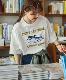 ヴィンテージライクアニマルグラフィックTシャツ