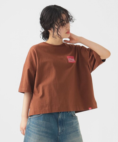 Manhattan Portage マンハッタンポーテージ レディース ショートスリーブTシャツ プリントTシャツ 送料無料 MP-L158 l033-1.jpg