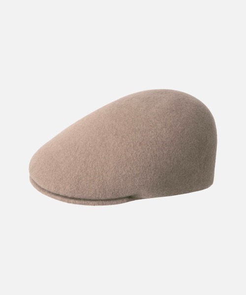 KANGOL（カンゴール）の「KANGOL SEAMLESS WOOL 507（ハンチング/ベレー帽・レディース・ブラック/グレー/ネイビー/チェリーレッド/ウッド/パープル/ライトグレー/グリーン/グリーン系/ブラウン系/ナチュラル/ブルー/エメラルド/ワイン・LARGE/MEDIUM/X-LARGE/SMALL）」の6枚目の写真