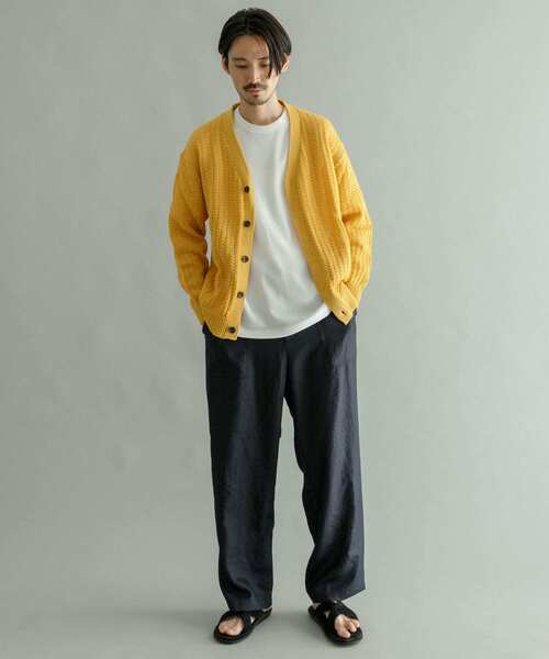 URBAN RESEARCH(アーバンリサーチ)の「『セットアップ対応』小松マテーレリネンライクベイカーパンツ(その他パンツ・メンズ・ネイビー/カーキ/ベージュ系その他・MEDIUM/LARGE)」の12枚目の写真
