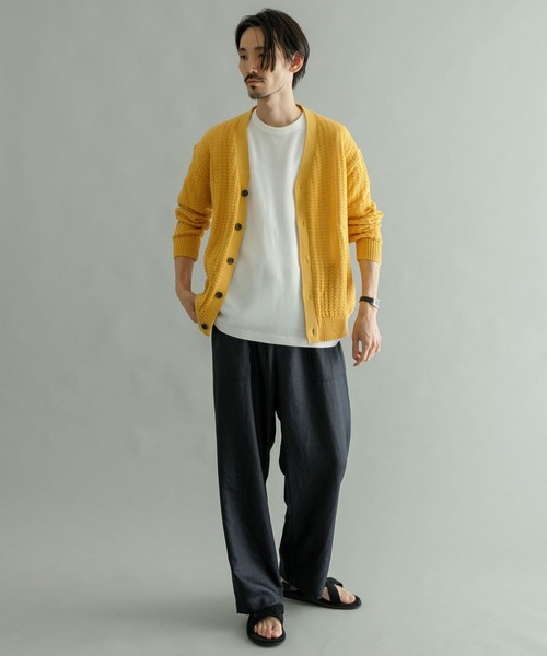 URBAN RESEARCH(アーバンリサーチ)の「『セットアップ対応』小松マテーレリネンライクベイカーパンツ(その他パンツ・メンズ・ネイビー/カーキ/ベージュ系その他・MEDIUM/LARGE)」の15枚目の写真