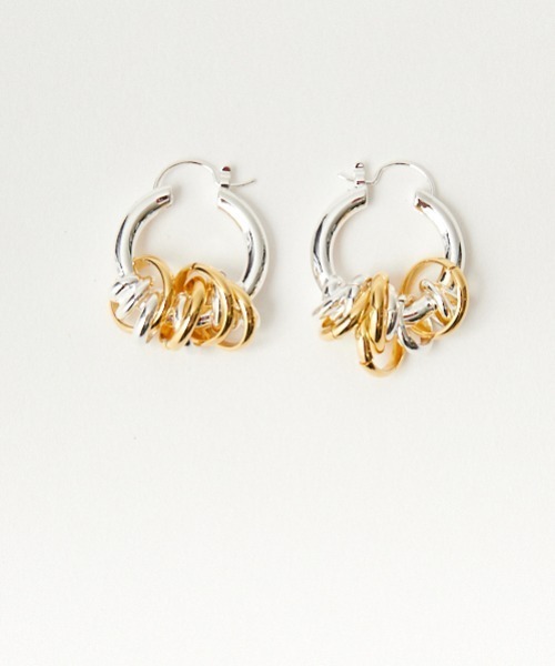 [LAPUIS/ラピュイ] COIL AROUND ピアス（ピアス（両耳用））｜LAPUIS（ラピュイ）