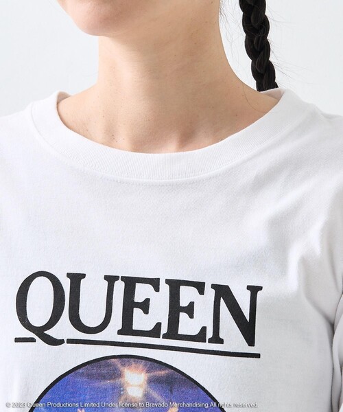 tシャツ QUEEN ANOTHER ONE ロンT/ クイーン / ロックＴシャツ / バンドＴシャツ レディース QUEEN ANOTHER ONE ロンT/ クイーン / ロックTシャツ / バンド