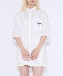 WOND（ウォンド）の「ロゴビッグシャツ（シャツ/ブラウス）」