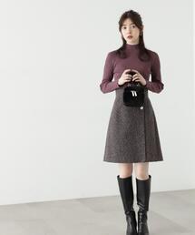 PROPORTION BODY DRESSING | ライトツイード台形スカート / 1213220915(スカート)