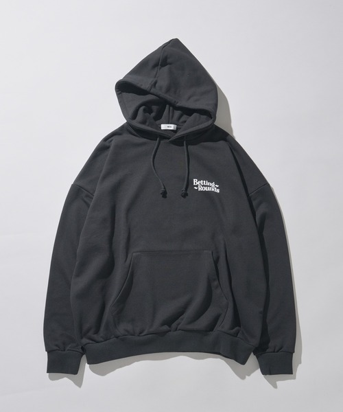 セール】WEGO/ヘビーウエイトユニークモチーフプルパーカー（パーカー