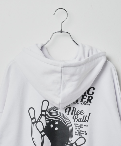 セール】WEGO/ヘビーウエイトユニークモチーフプルパーカー