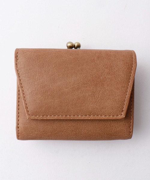 FUNALIVE（ファンアライブ）の「Pisoraro シュリンク　がま口ミニ財布（財布・レディース・ブラック/パイソン/ブラウン/ベージュ・FREE）」の6枚目の写真