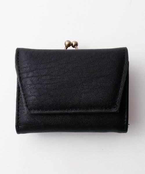 FUNALIVE（ファンアライブ）の「Pisoraro シュリンク　がま口ミニ財布（財布・レディース・ブラック/パイソン/ブラウン/ベージュ・FREE）」の5枚目の写真