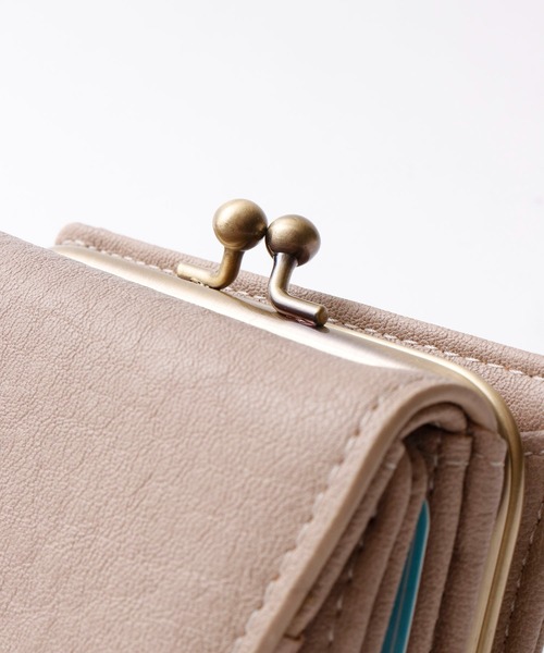 FUNALIVE（ファンアライブ）の「Pisoraro シュリンク　がま口ミニ財布（財布・レディース・ブラック/パイソン/ブラウン/ベージュ・FREE）」の16枚目の写真