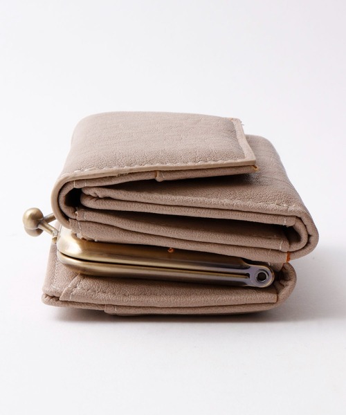 FUNALIVE（ファンアライブ）の「Pisoraro シュリンク　がま口ミニ財布（財布・レディース・ブラック/パイソン/ブラウン/ベージュ・FREE）」の11枚目の写真