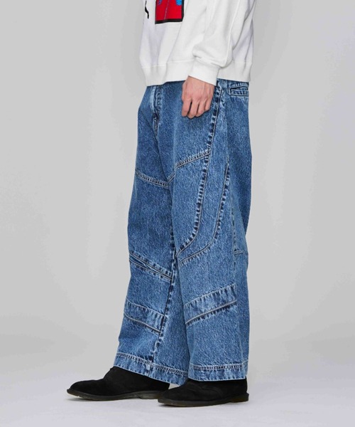 Iroquois（イロコイ）の「11oz OLD DENIM WIDE PT（デニムパンツ