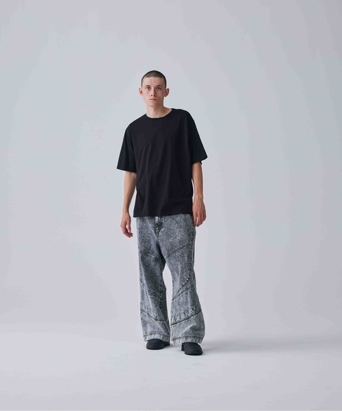 Iroquois（イロコイ）の「11oz OLD DENIM WIDE PT（デニムパンツ・メンズ・ケミカルウォッシュ/ブラック系その他・3/1/2）」の3枚目の写真