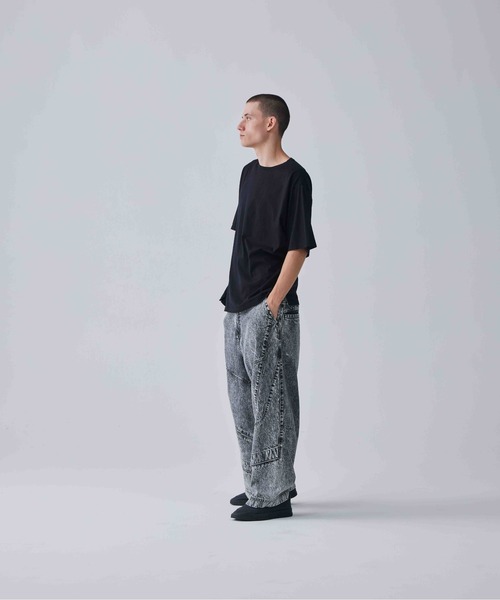 Iroquois（イロコイ）の「11oz OLD DENIM WIDE PT（デニムパンツ・メンズ・ケミカルウォッシュ/ブラック系その他・3/1/2）」の5枚目の写真