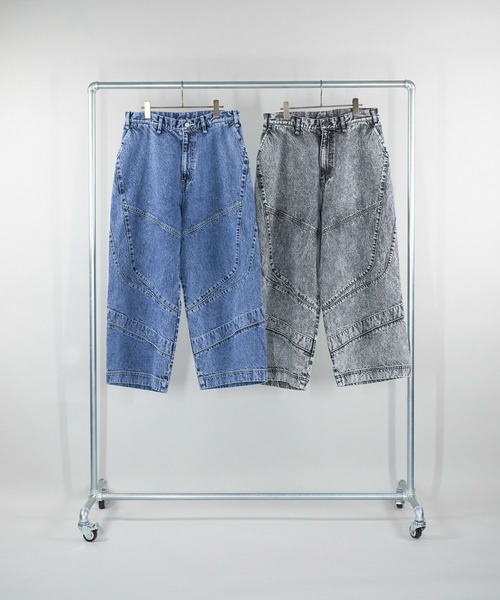 Iroquois（イロコイ）の「11oz OLD DENIM WIDE PT（デニムパンツ・メンズ・ケミカルウォッシュ/ブラック系その他・3/1/2）」の13枚目の写真