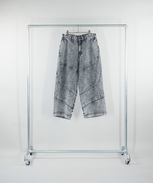 Iroquois（イロコイ）の「11oz OLD DENIM WIDE PT（デニムパンツ・メンズ・ケミカルウォッシュ/ブラック系その他・3/1/2）」の16枚目の写真