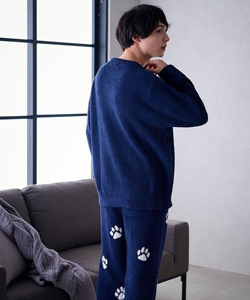 新品 PAUL&JOEヌネットジャガードプルオーバー ロングパンツ ルームウェア PAUL&JOE（ポール＆ジョー） パジャマ ルームウェア 「PAUL＆JOE」ヌ