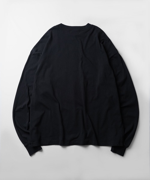 Confirm（コンファーム）の「25SS ヴィンテージライク レトロプリント ピグメント加工 ビッグシルエット バンドロンT カットソー【Confirm】（Tシャツ/カットソー・メンズ・チャコールグレー/ブラック系その他/ブラック系その他2/グレー系その他2/グレー系その他/ブラック・L/M）」の18枚目の写真