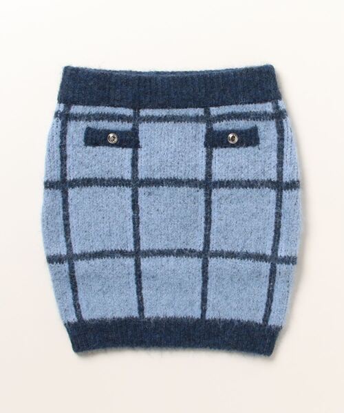 Guess（ゲス）の「Nadia Plaid Sweater Skirt スカート（スカート・レディース・ゴールド/ブルー・SMALL/MEDIUM/LARGE/X-SMALL）」の12枚目の写真