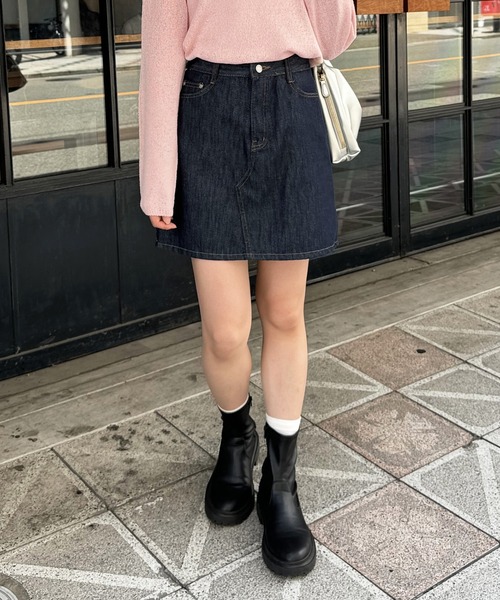 デニムミニスカート（デニムスカート）｜LE MORE（リモア）の