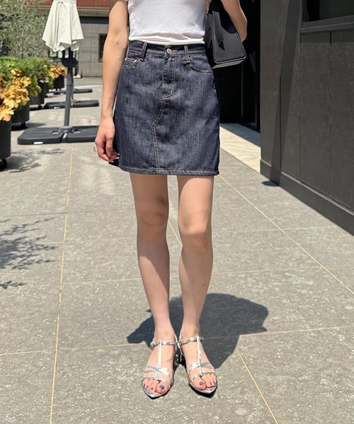 デニムミニスカート（デニムスカート）｜LE MORE（リモア）の  