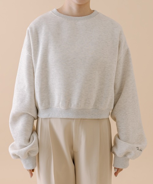 mline（エムライン）の「[mline]フォトショートスウェット（スウェット・レディース・オフホワイト/ネイビー/グレー・FREE）」の21枚目の写真