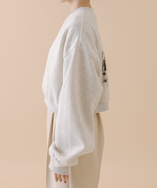 mline（エムライン）の「[mline]フォトショートスウェット（スウェット・レディース・オフホワイト/ネイビー/グレー・FREE）」の22枚目の写真