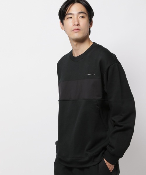 NUMERALS（ヌメラルズ）の「[NUMERALS]WARMクルーネックスウェット（スウェット・メンズ・ブラック/オフホワイト/ボルドー・MEDIUM/LARGE/X-LARGE）」の12枚目の写真