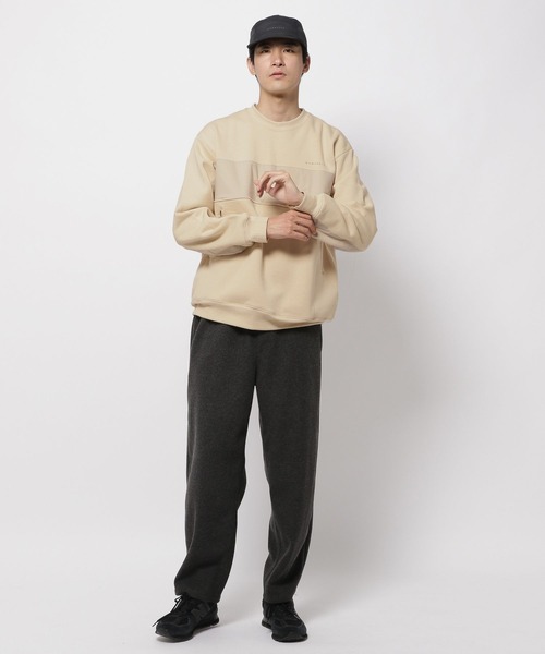 NUMERALS（ヌメラルズ）の「[NUMERALS]WARMクルーネックスウェット（スウェット・メンズ・ブラック/オフホワイト/ボルドー・MEDIUM/LARGE/X-LARGE）」の8枚目の写真