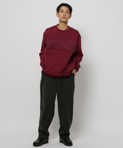 NUMERALS（ヌメラルズ）の「[NUMERALS]WARMクルーネックスウェット（スウェット・メンズ・ブラック/オフホワイト/ボルドー・MEDIUM/LARGE/X-LARGE）」の10枚目の写真