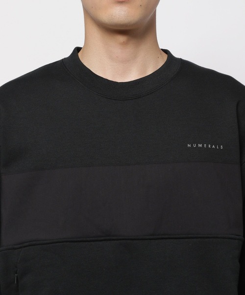 NUMERALS（ヌメラルズ）の「[NUMERALS]WARMクルーネックスウェット（スウェット・メンズ・ブラック/オフホワイト/ボルドー・MEDIUM/LARGE/X-LARGE）」の13枚目の写真