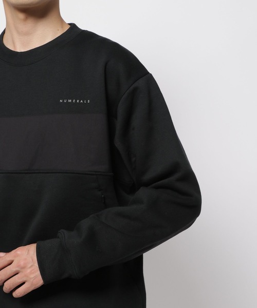 NUMERALS（ヌメラルズ）の「[NUMERALS]WARMクルーネックスウェット（スウェット・メンズ・ブラック/オフホワイト/ボルドー・MEDIUM/LARGE/X-LARGE）」の18枚目の写真
