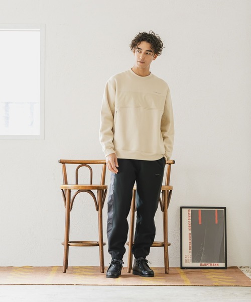 NUMERALS（ヌメラルズ）の「[NUMERALS]WARMクルーネックスウェット（スウェット・メンズ・ブラック/オフホワイト/ボルドー・MEDIUM/LARGE/X-LARGE）」の22枚目の写真