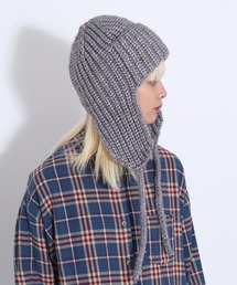 PUNYUS | 耳付きニットキャップ(ニットキャップ/ビーニー)