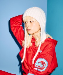 PUNYUS | 耳付きニットキャップ(ニットキャップ/ビーニー)