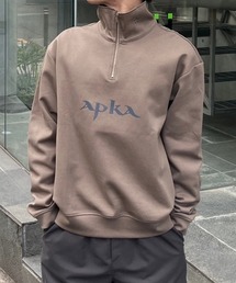 ARCH by ROARINGWILD（アーチバイロアリングワールド）の「【ARCH by ROARINGWILD】HALF ZIPPER LOGO SWEATERSHIRT / 【アーチ】ハーフジッパーロゴスウェットシャツ トレーナー（スウェット）」