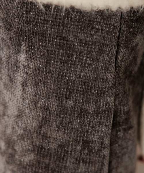 flower（フラワー）の「グリッターニットスカート（スカート・レディース・グレー/ブラック・FREE）」の19枚目の写真