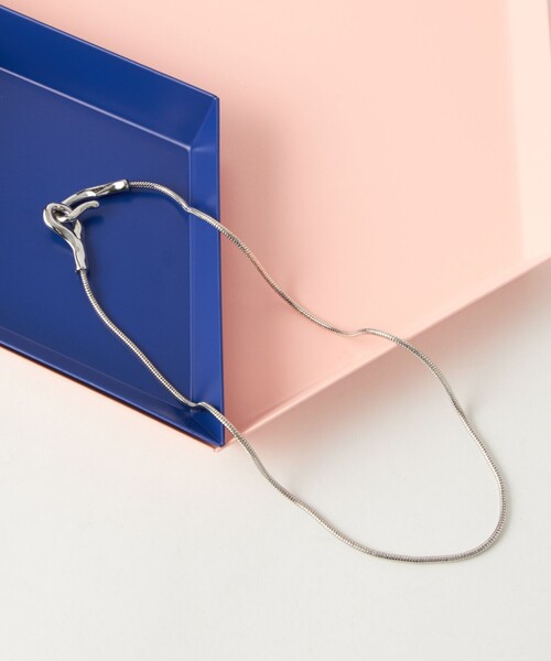 CITEN(シテン)の「<CITEN>フックモチーフ スネーク ネックレス(ネックレス・レディース・その他1/シルバー・FREE)」の4枚目の写真