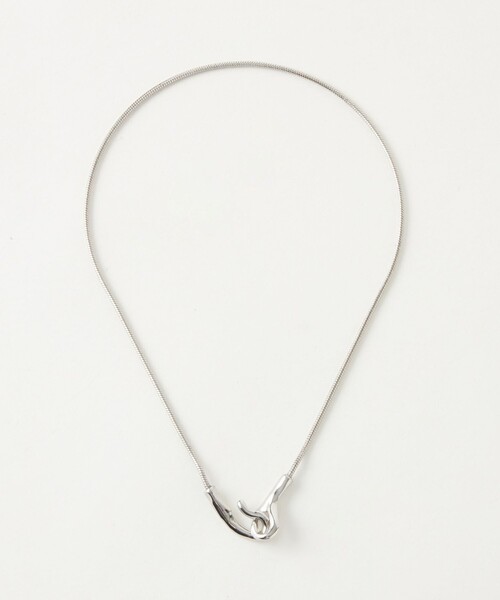 CITEN(シテン)の「<CITEN>フックモチーフ スネーク ネックレス(ネックレス・レディース・その他1/シルバー・FREE)」の5枚目の写真