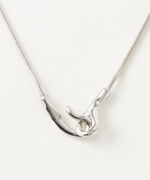 CITEN(シテン)の「<CITEN>フックモチーフ スネーク ネックレス(ネックレス・レディース・その他1/シルバー・FREE)」の6枚目の写真