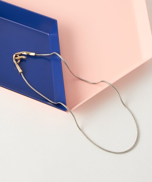 CITEN(シテン)の「<CITEN>フックモチーフ スネーク ネックレス(ネックレス・レディース・その他1/シルバー・FREE)」の8枚目の写真