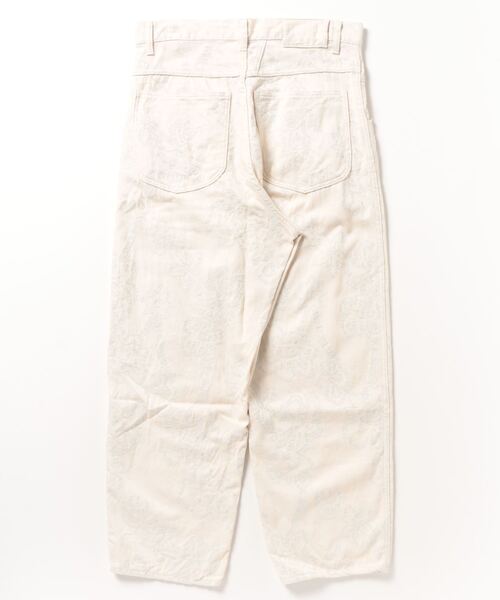 URU(ウル)の「URU/ウル/WIDE PANTS(その他パンツ・メンズ・アイボリー/ネイビー・2)」の3枚目の写真