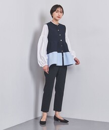 UNITED ARROWS | バイカラー ティアード ベスト(ニット/セーター)