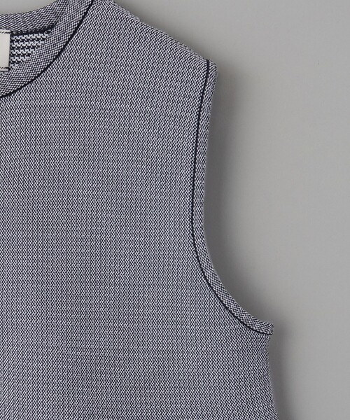 さ*ら様 ユナイテッドアローズ　バイカラー ティアードベスト UNITED ARROWS（ユナイテッドアローズ）の「バイカラー